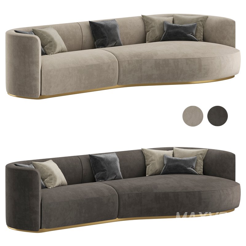 Contemporary Hand Tailored Sofa by 1stdibs - Image 1