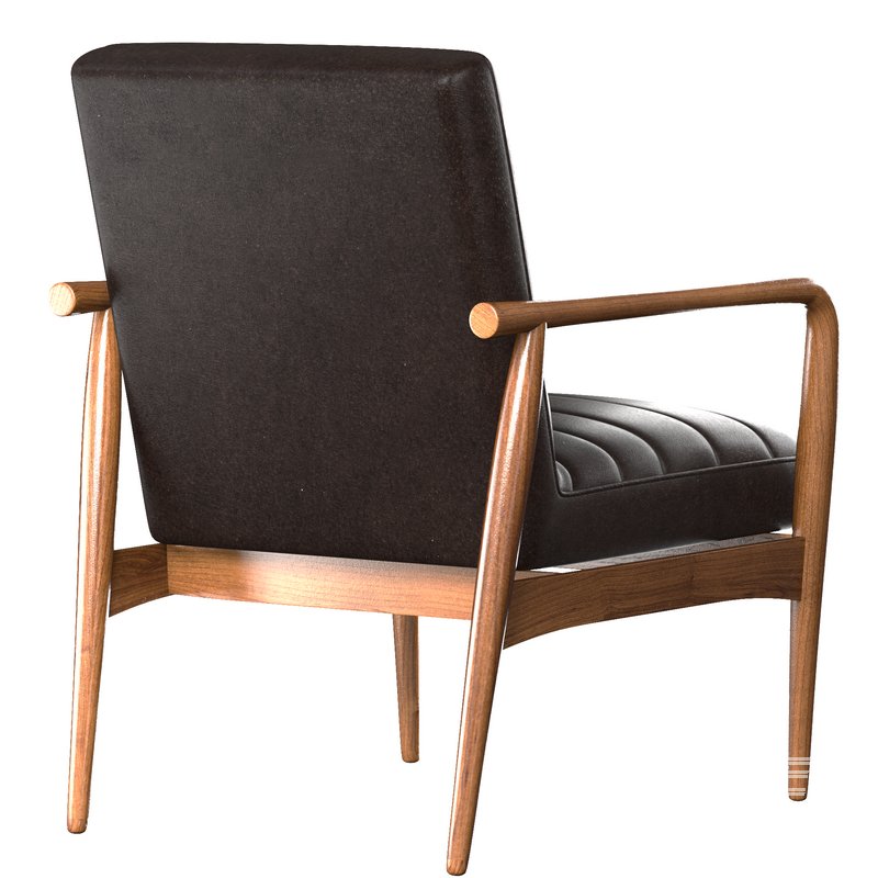 THE_LEATHER_ARMCHAIR_IN_VINTAGE_BLACK - Image 2