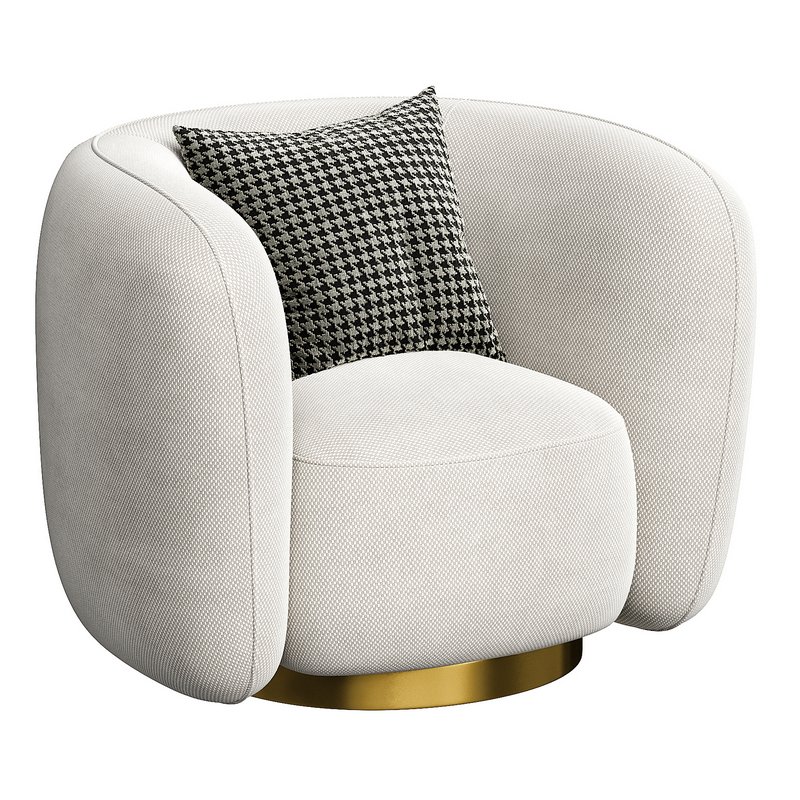 SWIVEL CHAIR ROXY by Eichholtz - Image 1