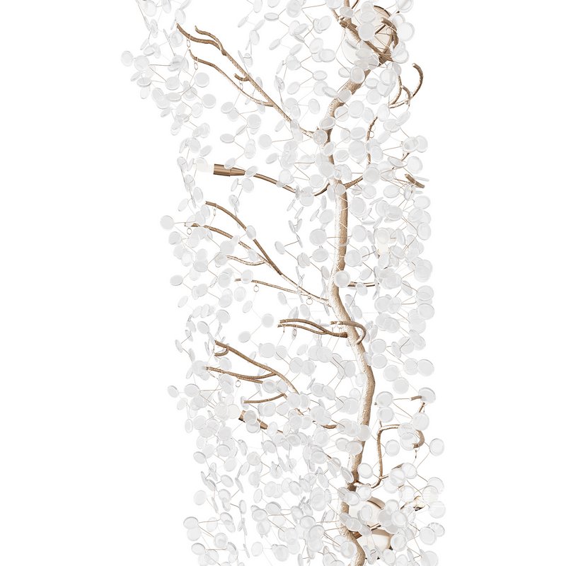 Shiro-Noda Illuminated Eight-Light Wall Sculpture - Image 2