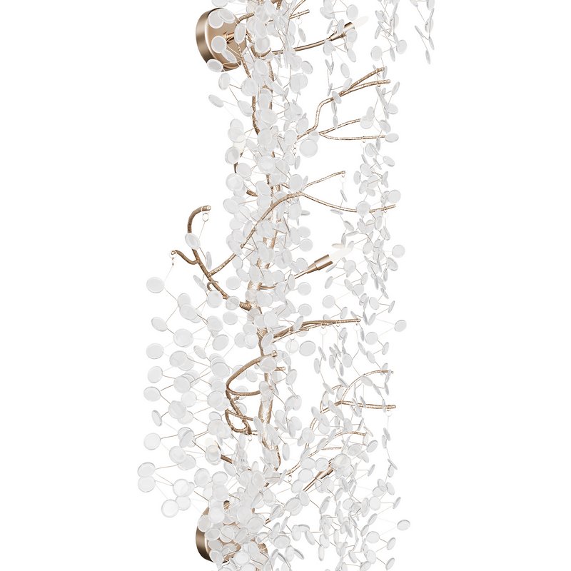 Shiro-Noda Illuminated Eight-Light Wall Sculpture - Image 3