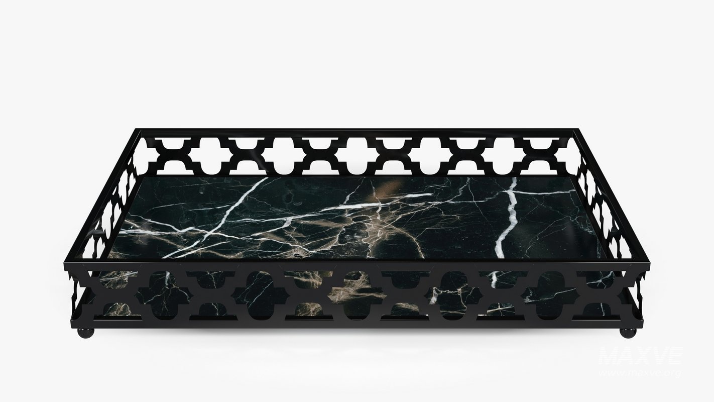 Black Marble Tray - Image 2