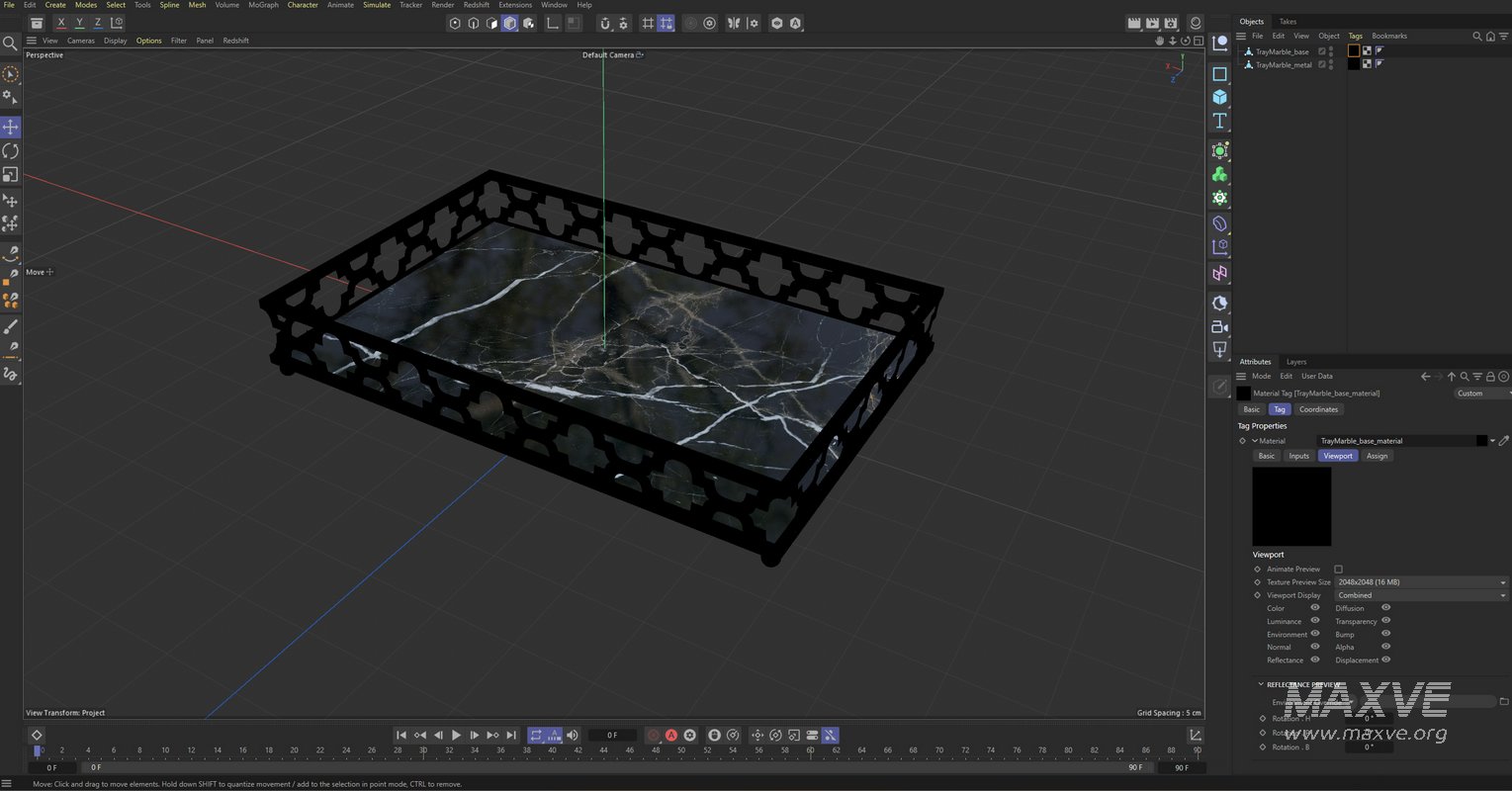 Black Marble Tray - Image 16