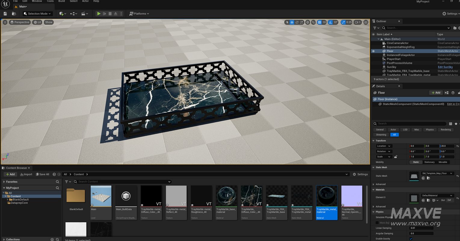 Black Marble Tray - Image 19