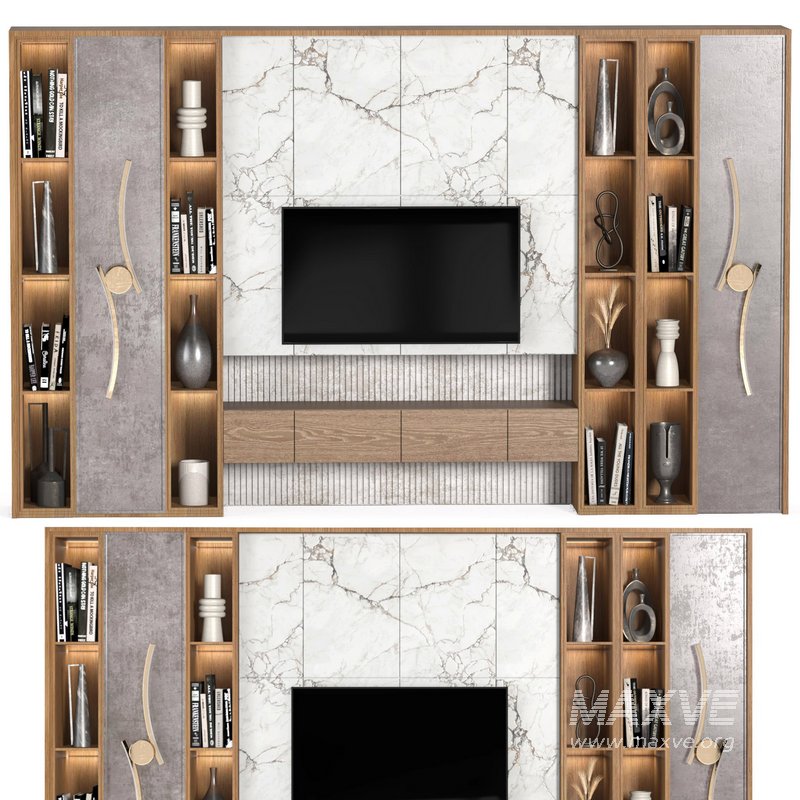 TV wall set01 - Image 3