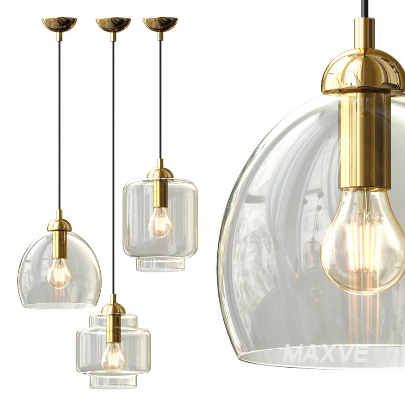 Glass Pendant Light - Image 1