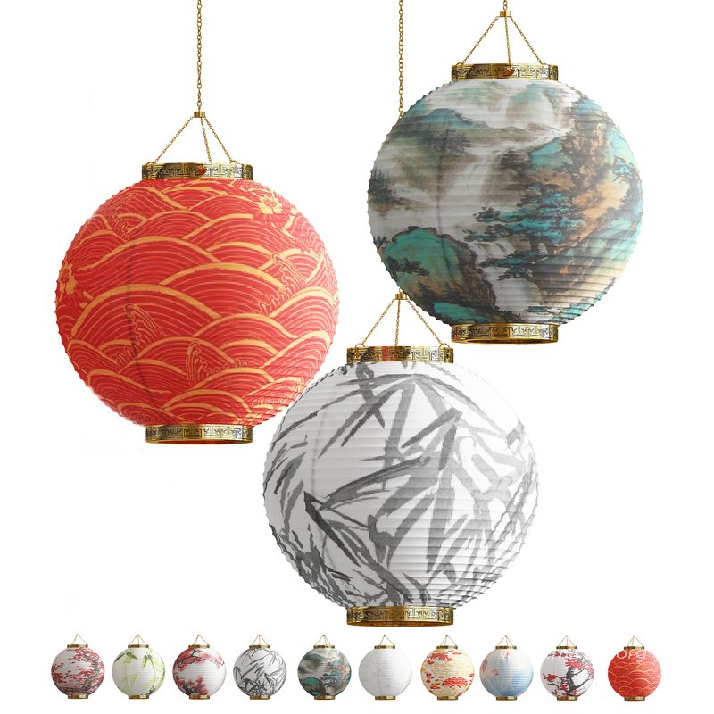 Chinese lamps - Image 1