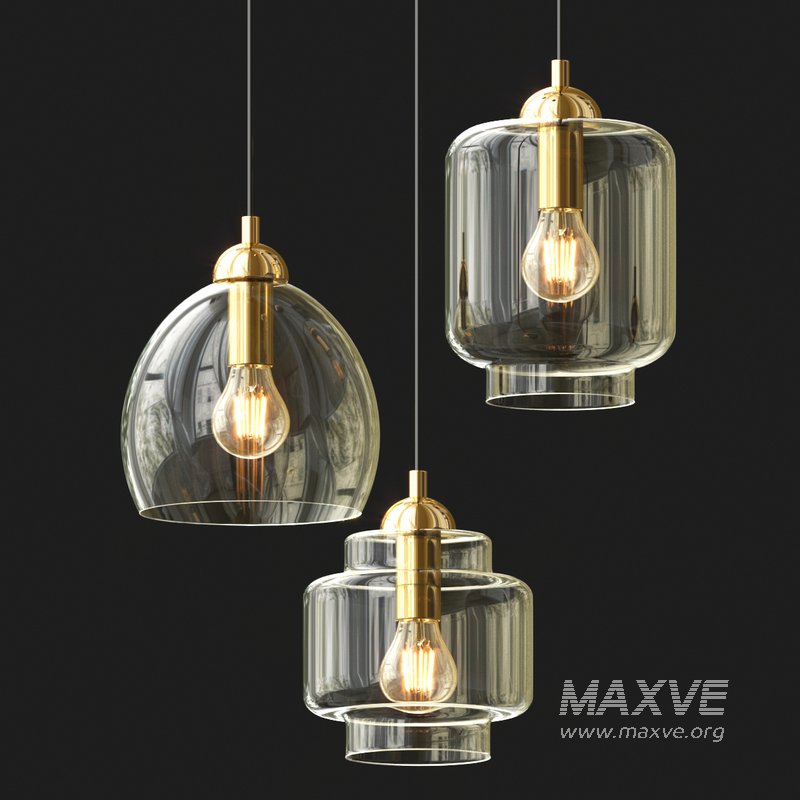 Glass Pendant Light - Image 2