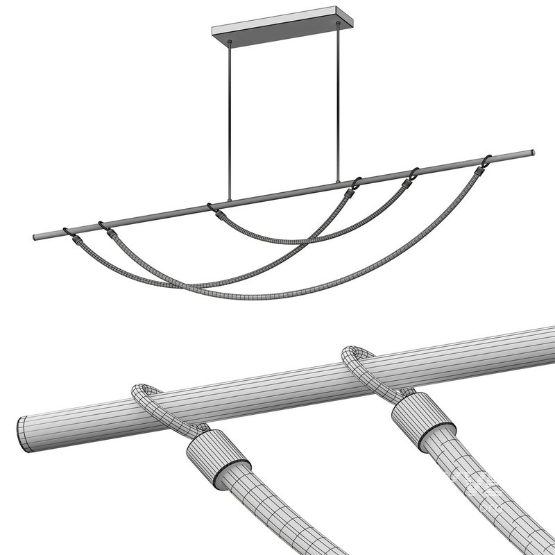 Aryas LED Linear Pendant Light - Image 2