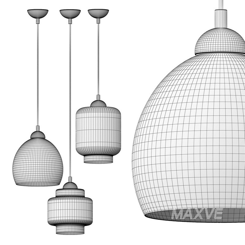 Glass Pendant Light - Image 3