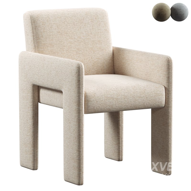 Amur Dining Armchair - Image 1