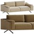 Marat 3 Seater Fabric Sofa - Thumbnail 1