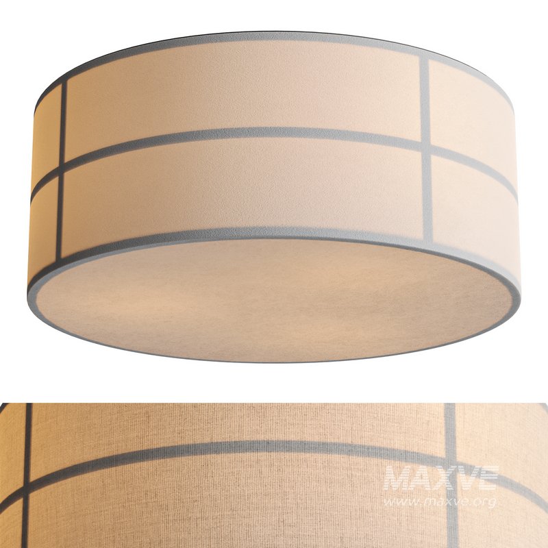 HASHIRA CEILING LAMP, RAW - Image 1
