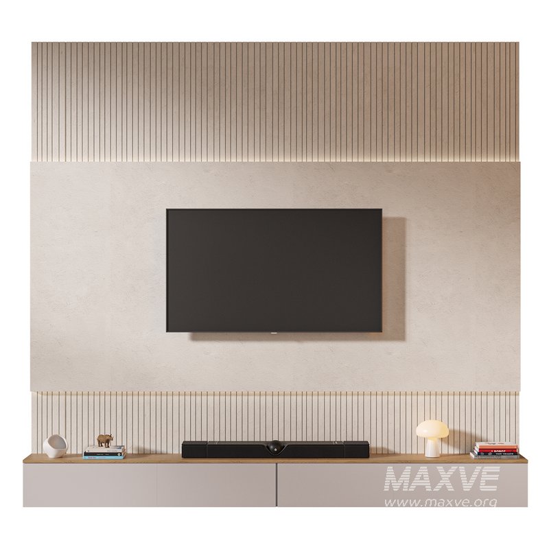 TV wall set 02 - Image 1