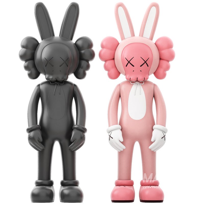 kaws accomplice vinyl figure - Image 1