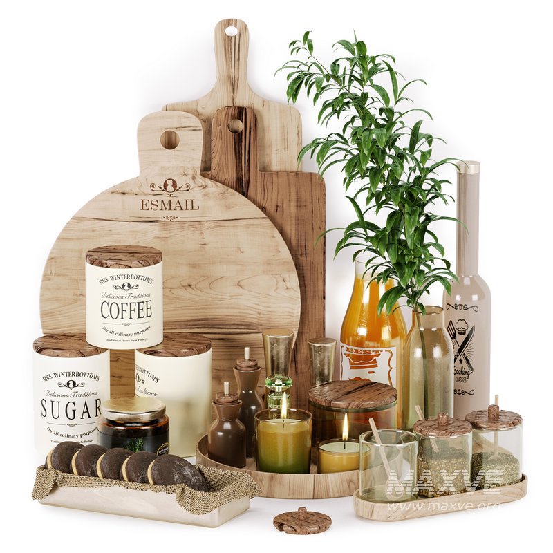 Kitchen Decorative Set 076 - Image 1