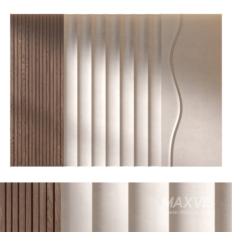 Headboard 3d Wall Panel 08 - Image 1