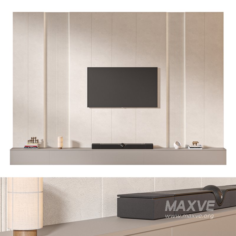 TV wall set 07 - Image 1