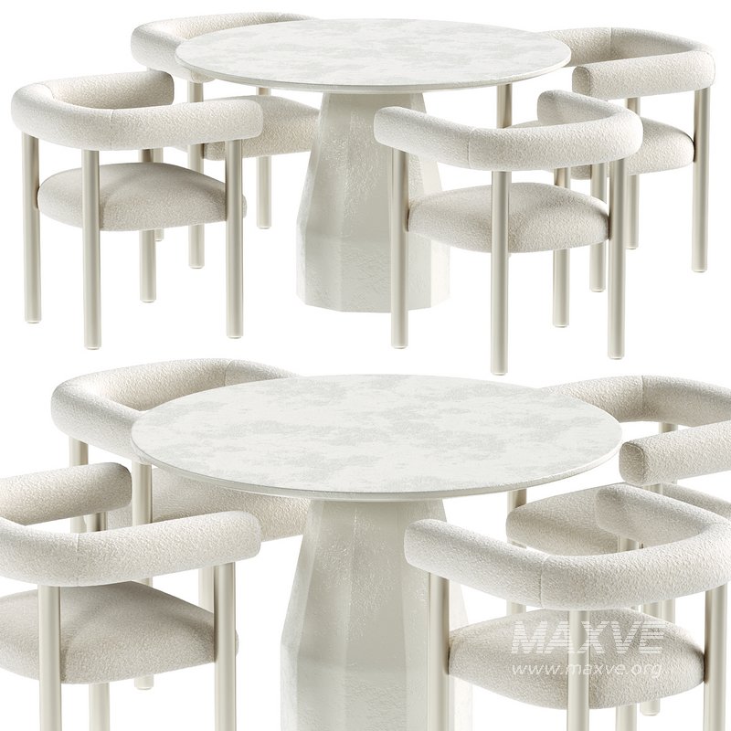 Sunbath Dining Chair & Outdoor Dining Table - Image 1