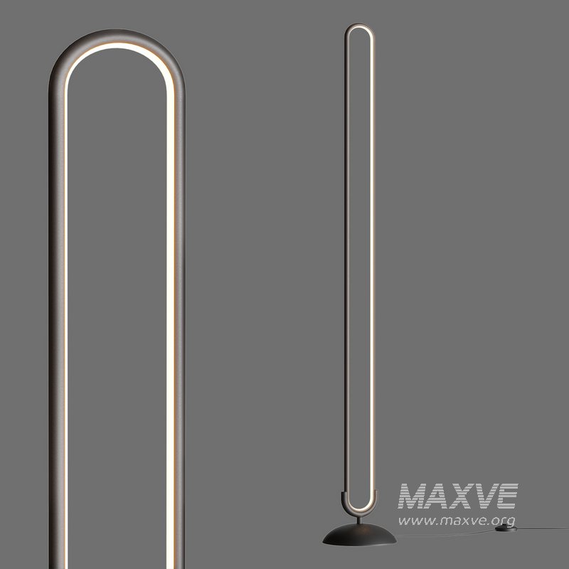 ZUMRA APLIQA METAL LED FLOOR LAMP - Image 1