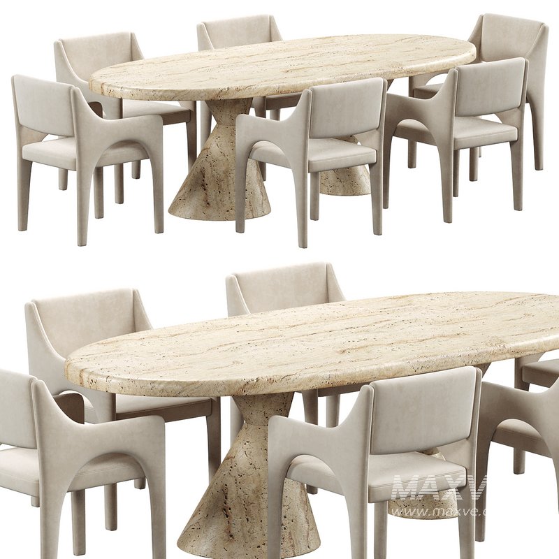 Godard Chair & Dali Table - Image 1