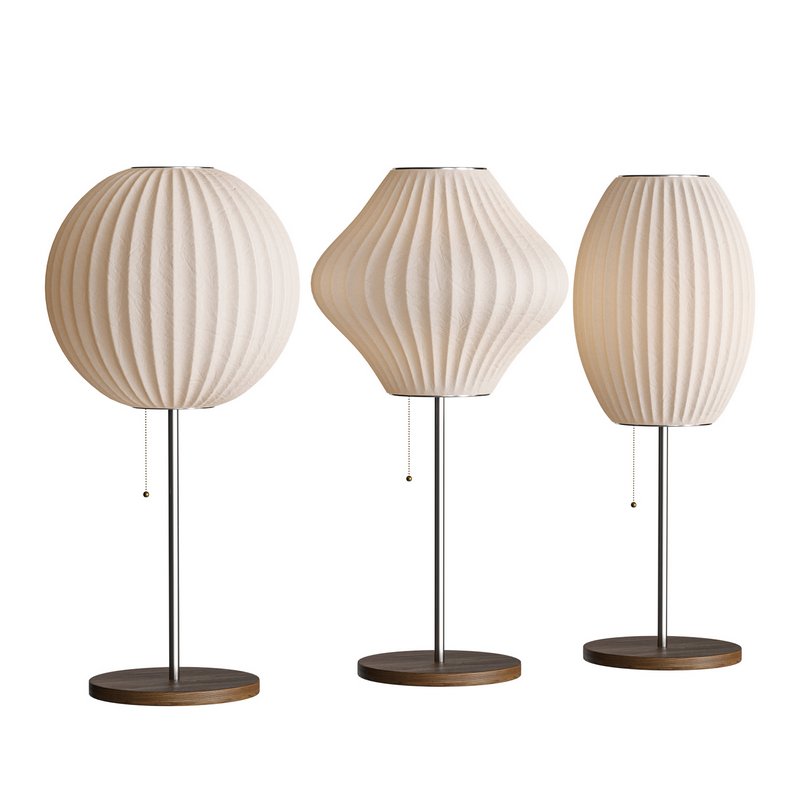 Nelson Pear Lotus Table Lamp - Image 1