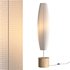 ACCORDION SPRING WOOD PAPER FLOOR LAMP BODY COLOR CREAM - Thumbnail 1