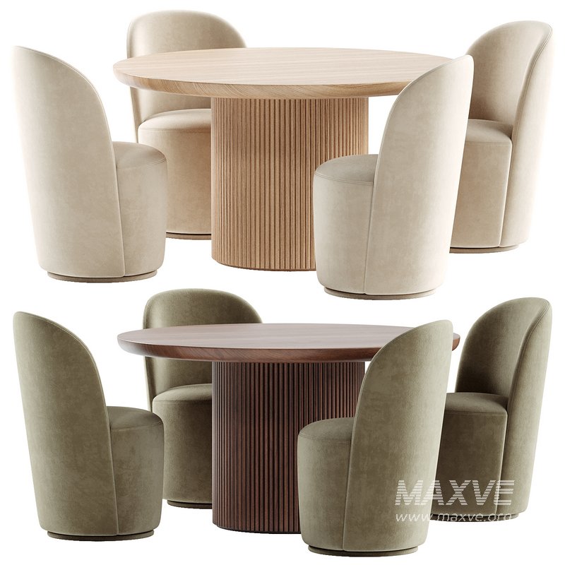 Kendall Chair & Siren Table - Image 1