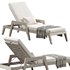 Altea Outdoor Chaise - Thumbnail 1