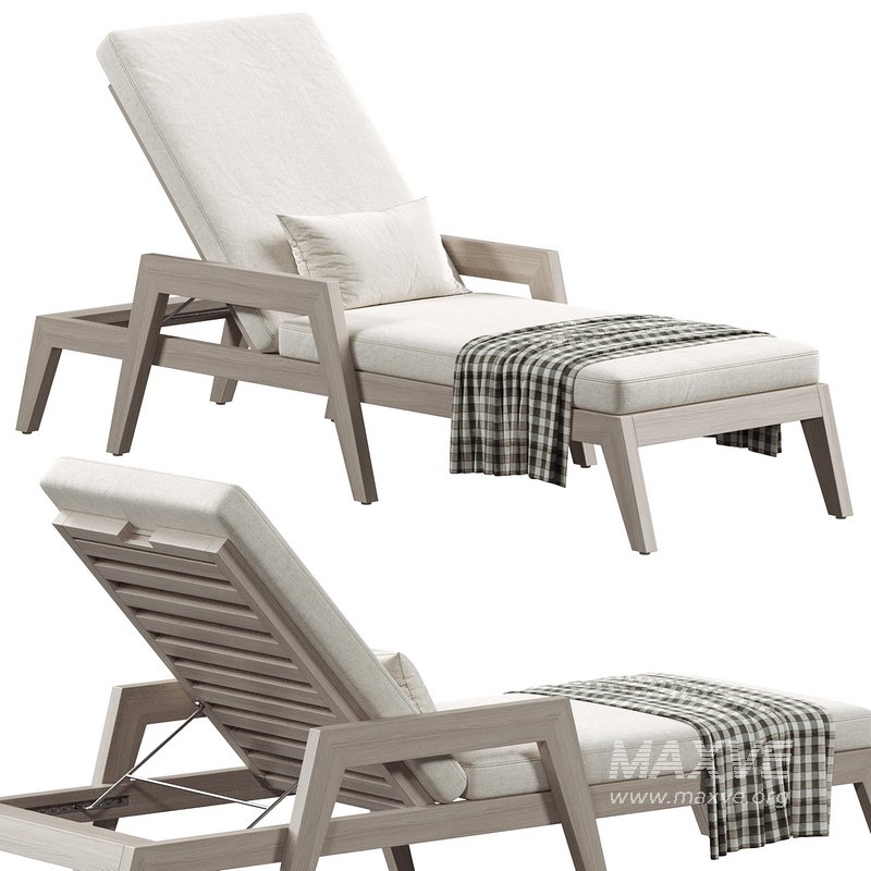 Altea Outdoor Chaise - Image 1