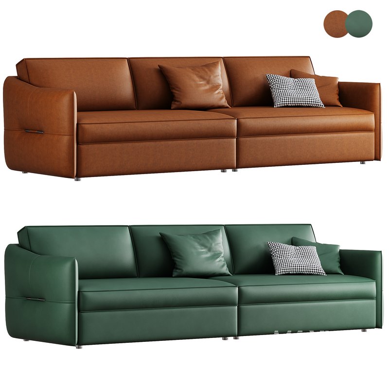 Italian minimalist sofa - Image 1