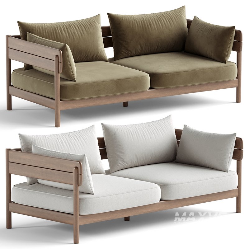 Tanso Outdoor 2 Seater Sofa - Image 1