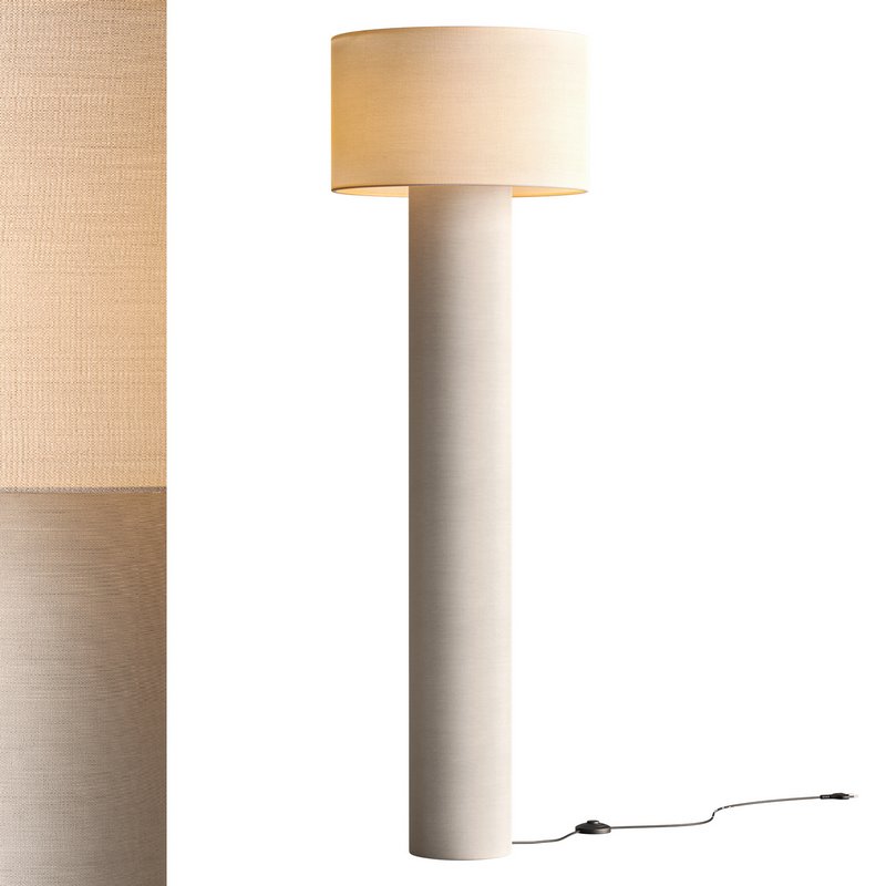Vloerlamp Ron van linnen floor lamp by WESTWING - Image 1