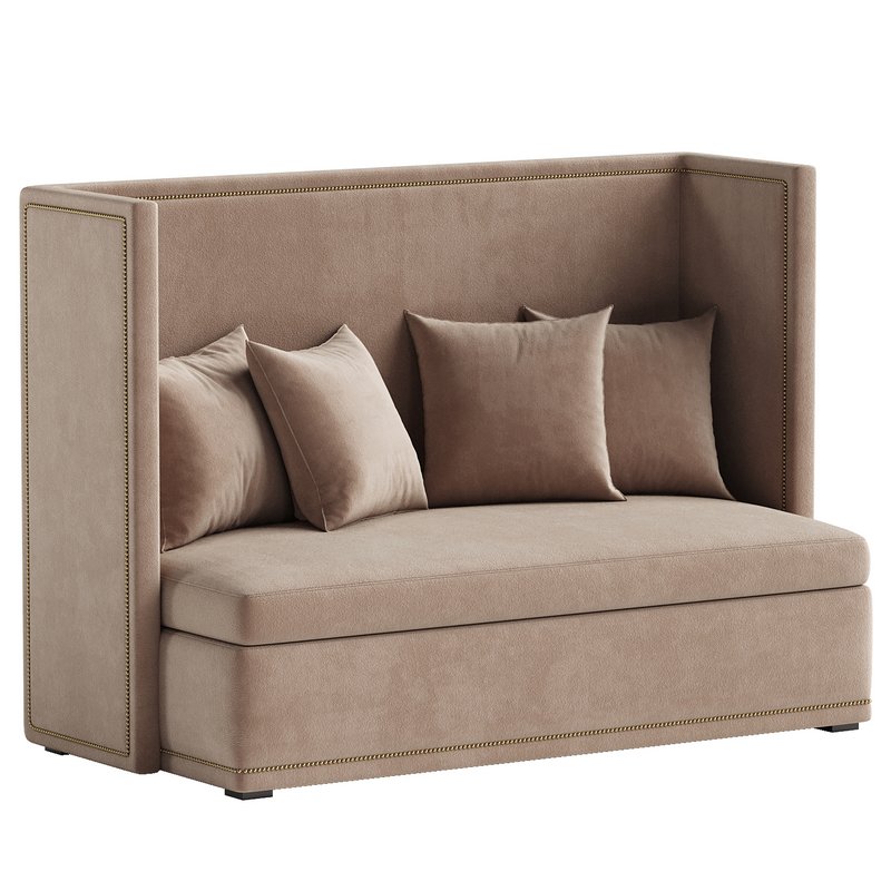 Marcourt Fabric Bench - Image 1