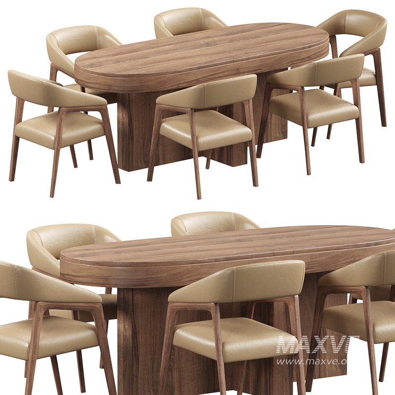 Clive Chair & Mei Table - Image 1