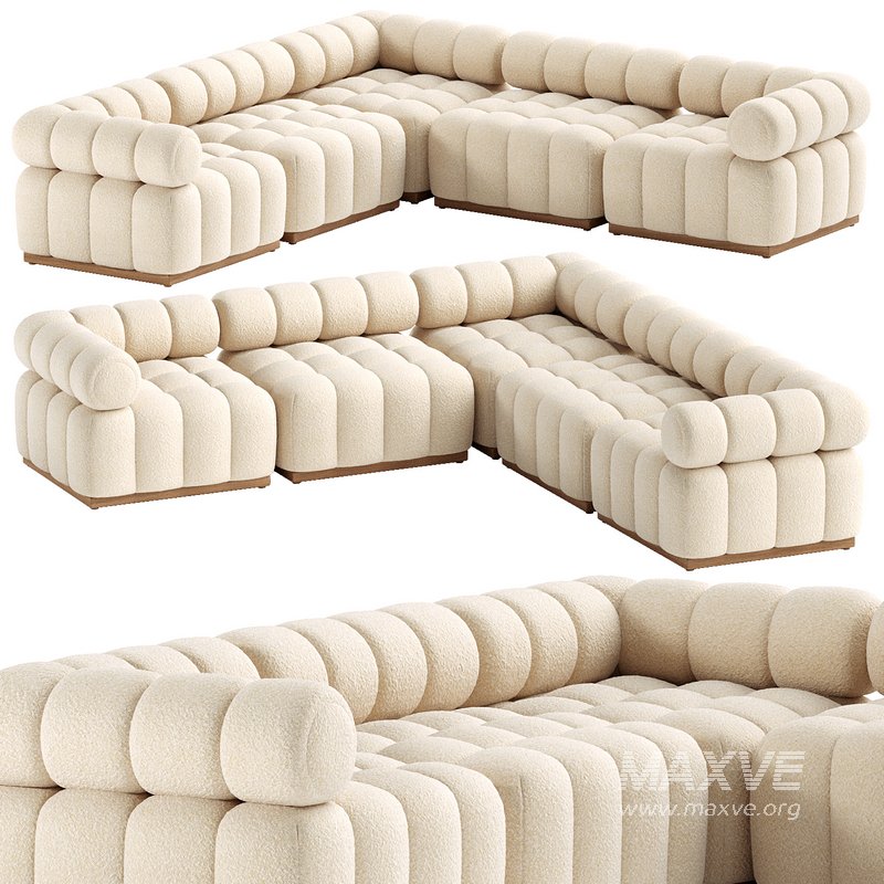 Roma 5 Pc Sectional Sofa - Image 1