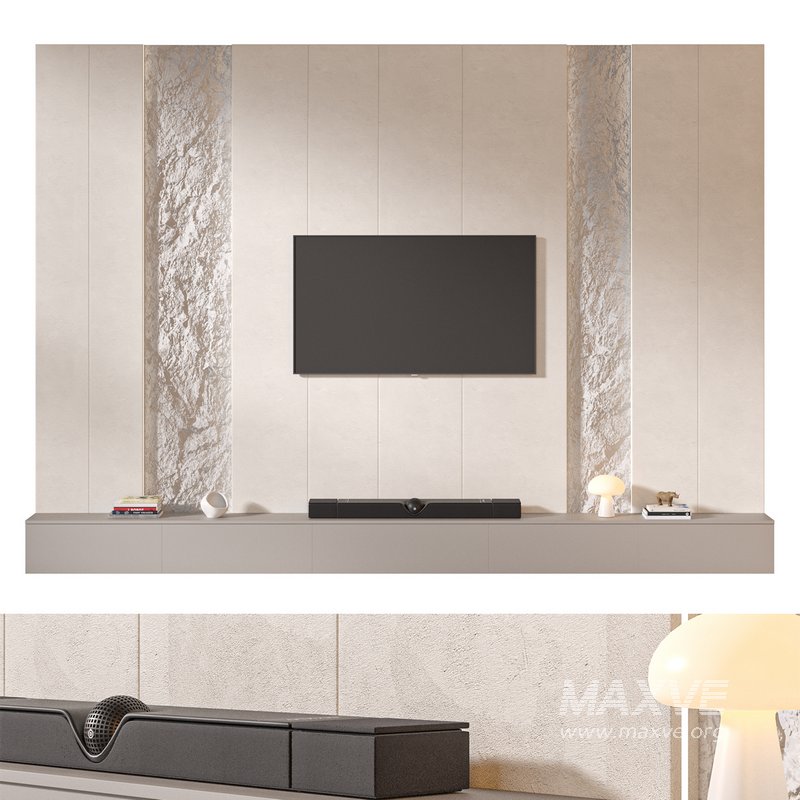 TV wall set 05 - Image 1