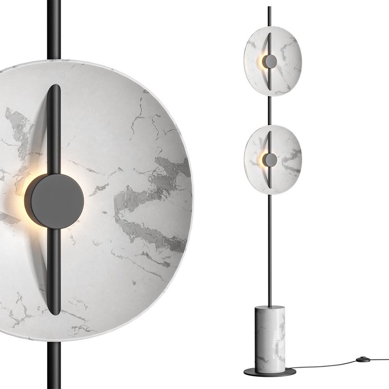 Double Moon Floor Lamp by Radilum - Image 1