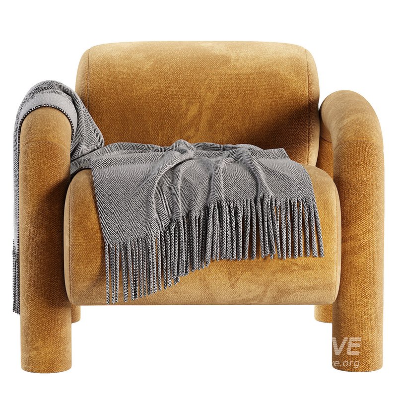 Woood Fauteuil Lenny In Grove Textuur - Image 4