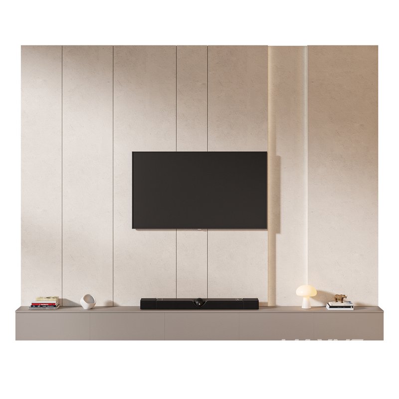 TV wall set 04 - Image 3