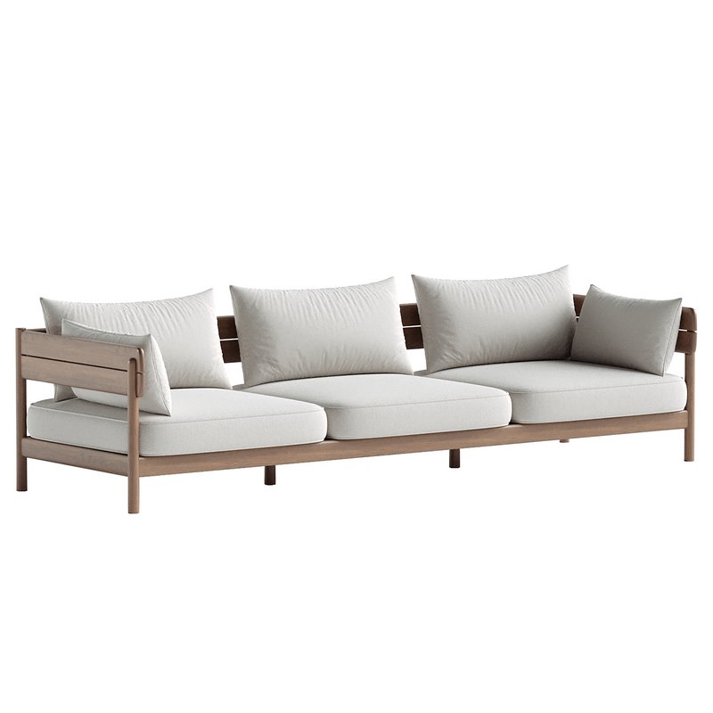 Tanso Outdoor 3 Seater Sofa - Image 2