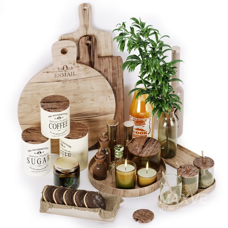 Kitchen Decorative Set 076 - Image 2