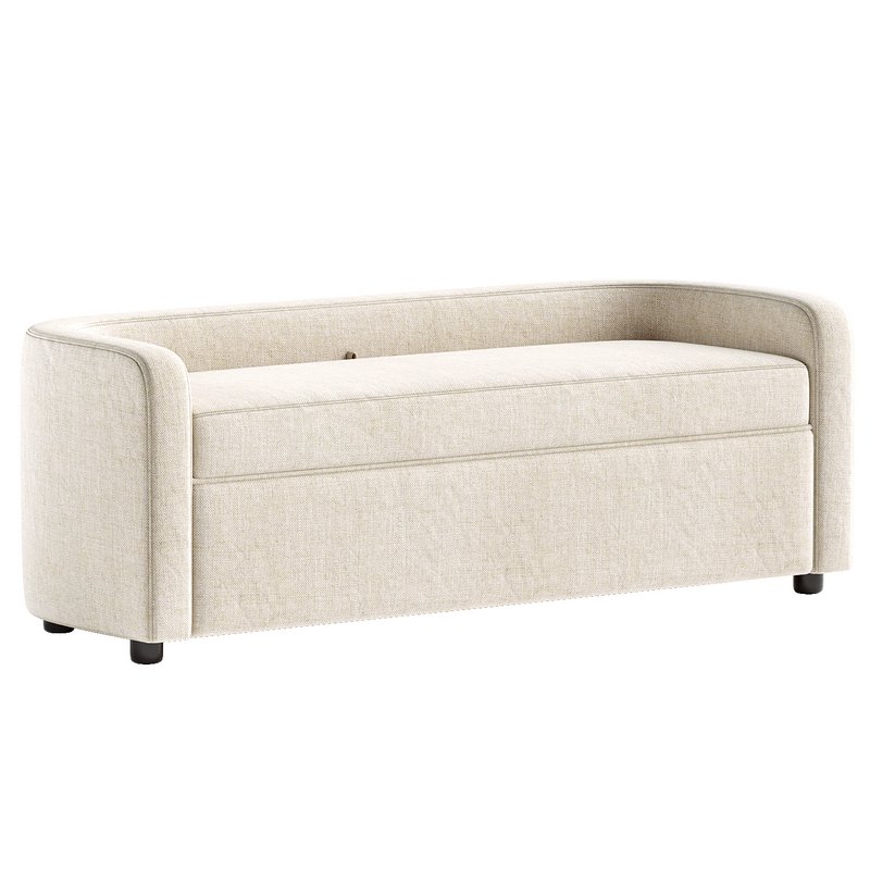 Wendy KD Fabric Storage Bench - Image 2