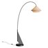 Avenir Dark Bronze Metal Arc Floor Lamp - Thumbnail 3