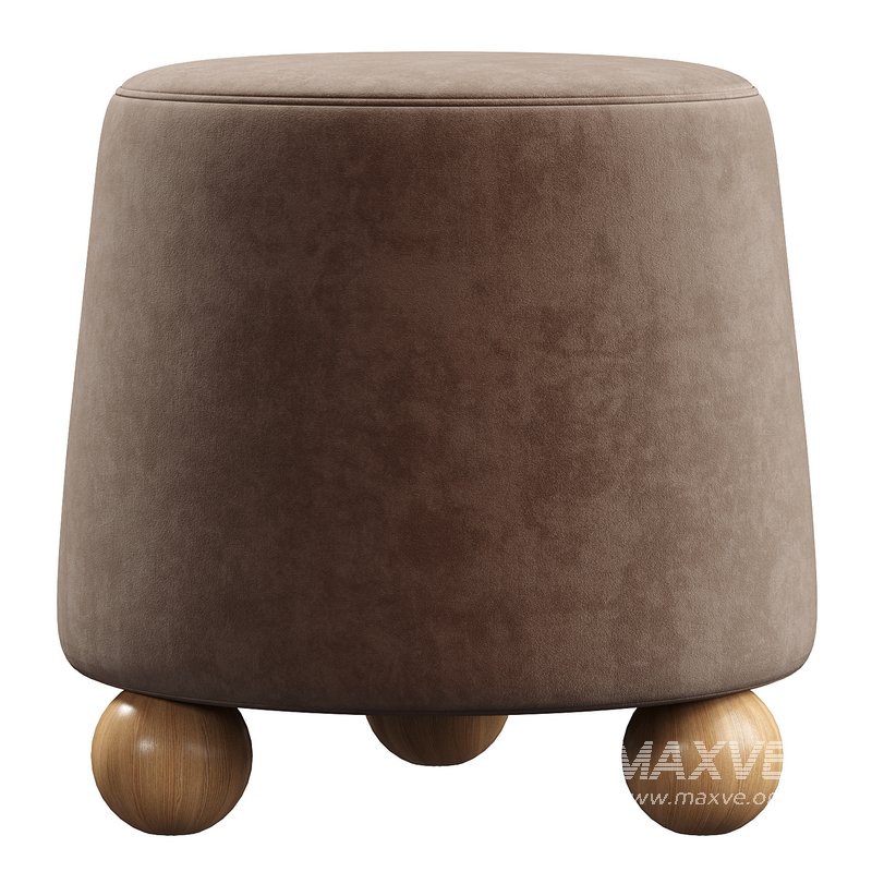 Jaine Boucle Stool - Image 2
