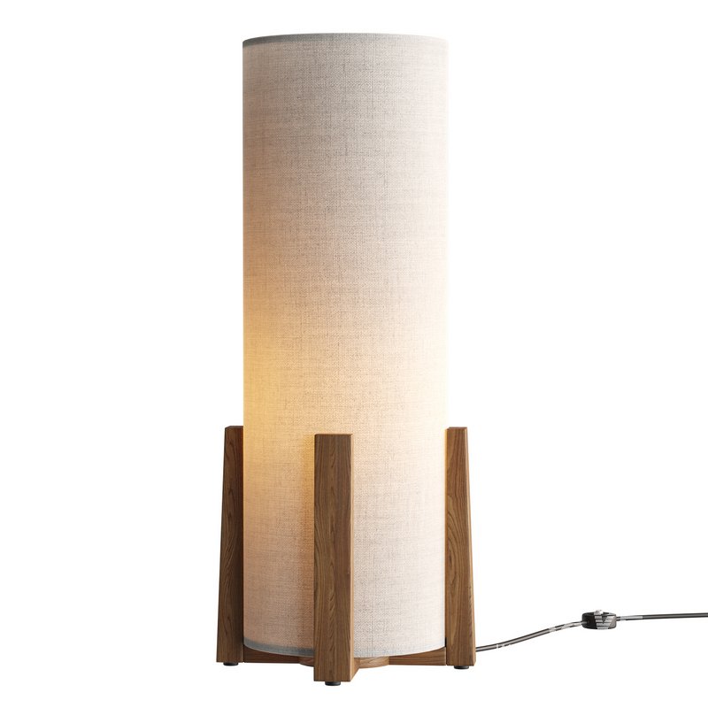Breton 1 Light Table Lamp in Natural - Image 1