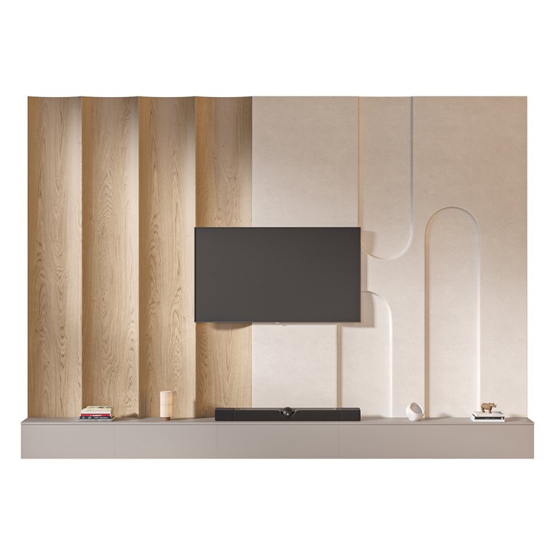 TV wall set 08 - Image 3