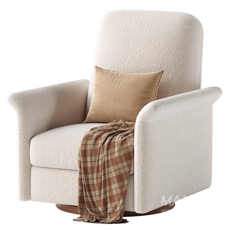 Tasse Reclining Swivel Accent Chair - Image 5