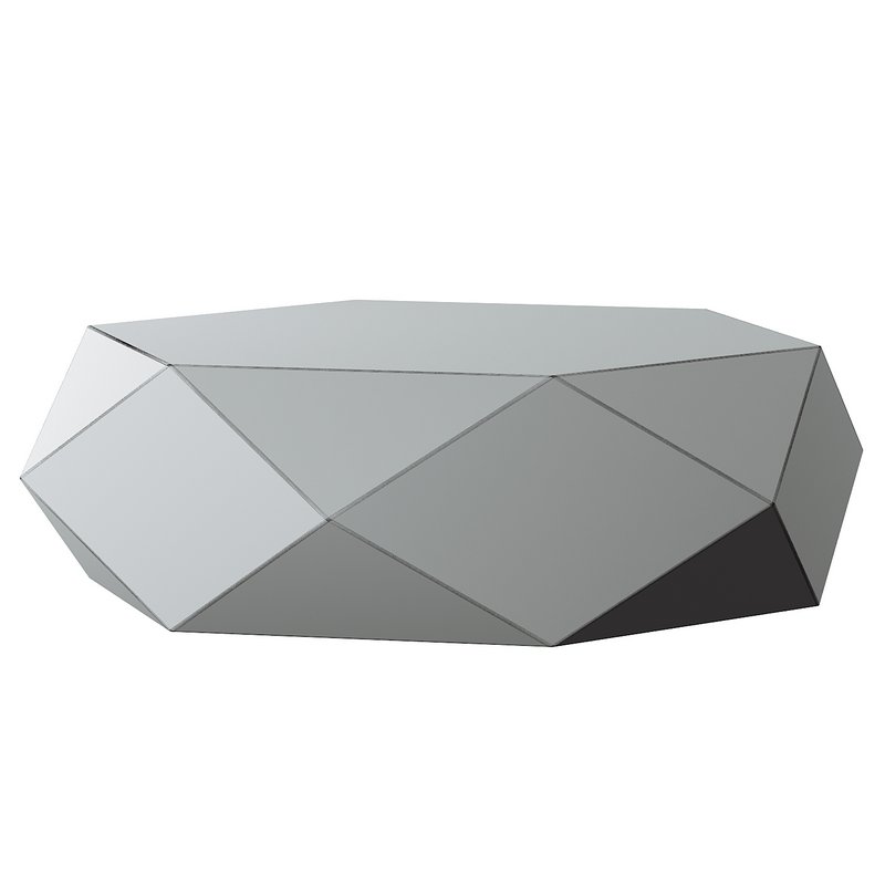 Marble Diamond Designer Coffee Table - Image 4