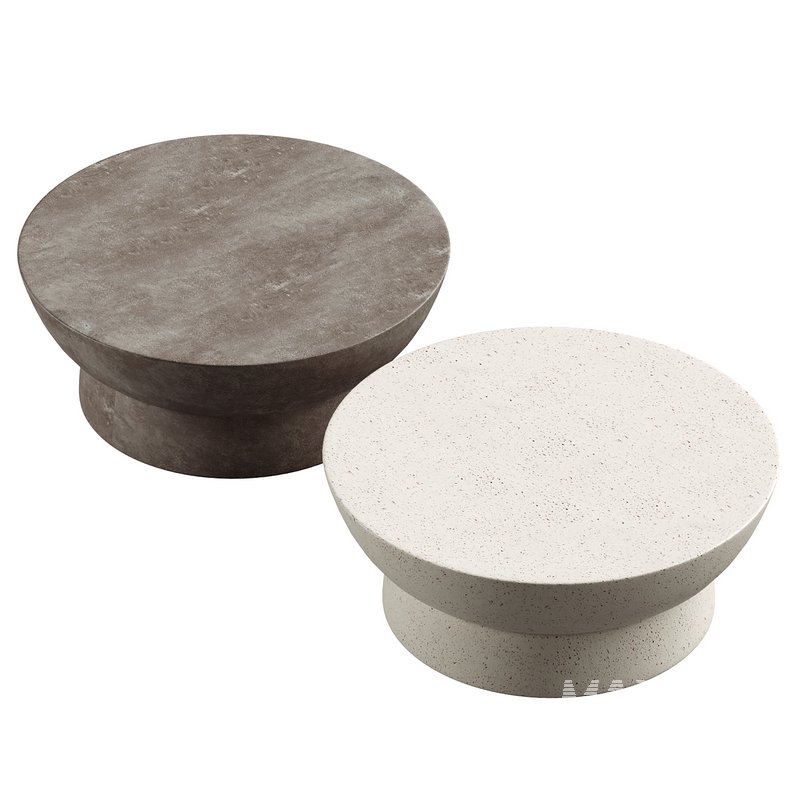 Marfa Outdoor Concrete Coffee Table - Image 3